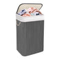 KNIGHT Bamboo Laundry Basket, 72L Copyright: @2025 Knight Retail- Grey