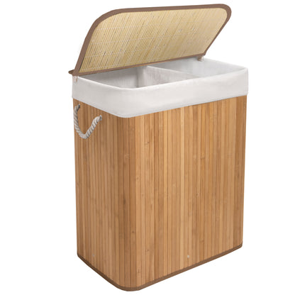 KNIGHT Bamboo Laundry Hamper 105L - Natural